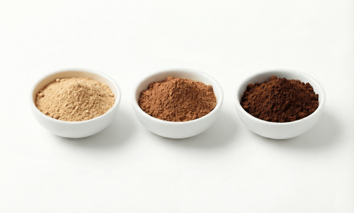 Carob powder grades